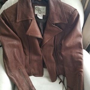 Cripple Creek Womens Leather Jacket